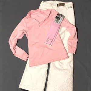 Never worn. Pants,shirt and socks